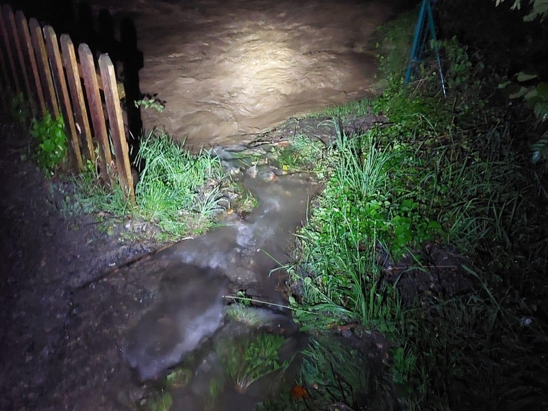 FF Bad Salzuflen: Bad Salzuflen erneut stark von Unwetter getroffen / Feuerwehr ist mit 120 Kräften im Einsatz - Foto: presseportal.de