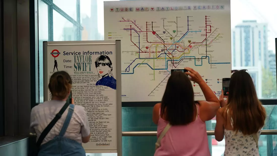 Auch die U-bahn bereitet sich vor. - Bild: Yui Mok/PA Wire/dpa