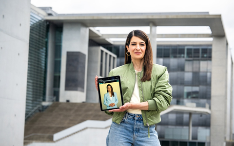 Linda Zervakis Demokratie 2.0 - Foto: Seven.One/Claudius Pflug, presseportal.de