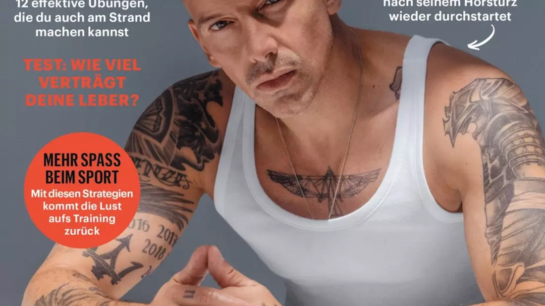 RAF Camora in Men's Health über sein Comeback: Ich habe einmal komplett den Reset-Knopf gedrückt. - Bild: presseportal.de