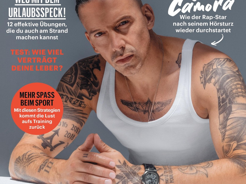 RAF Camora in Men's Health über sein Comeback: Ich habe einmal komplett den Reset-Knopf gedrückt. - Foto: presseportal.de