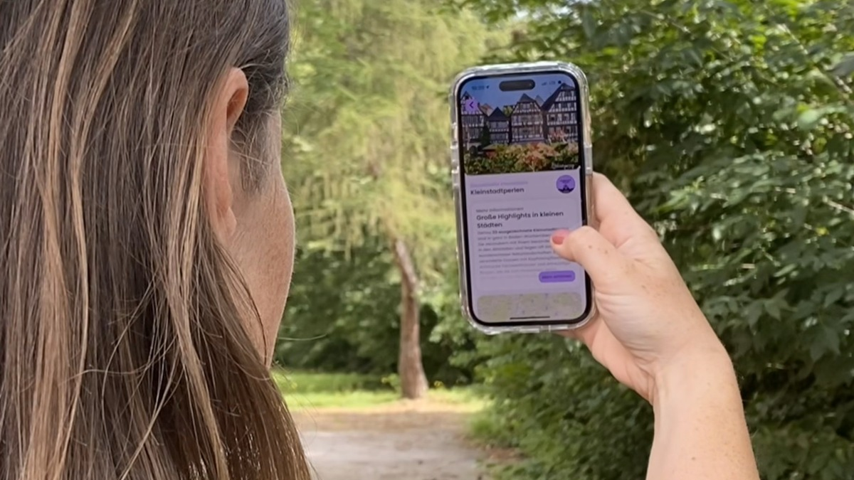 Per App durch die nächste Kleinstadtperle - Foto: presseportal.de