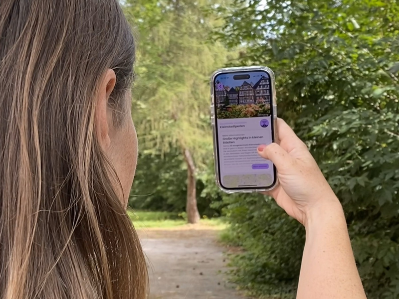 Per App durch die nächste Kleinstadtperle - Foto: presseportal.de