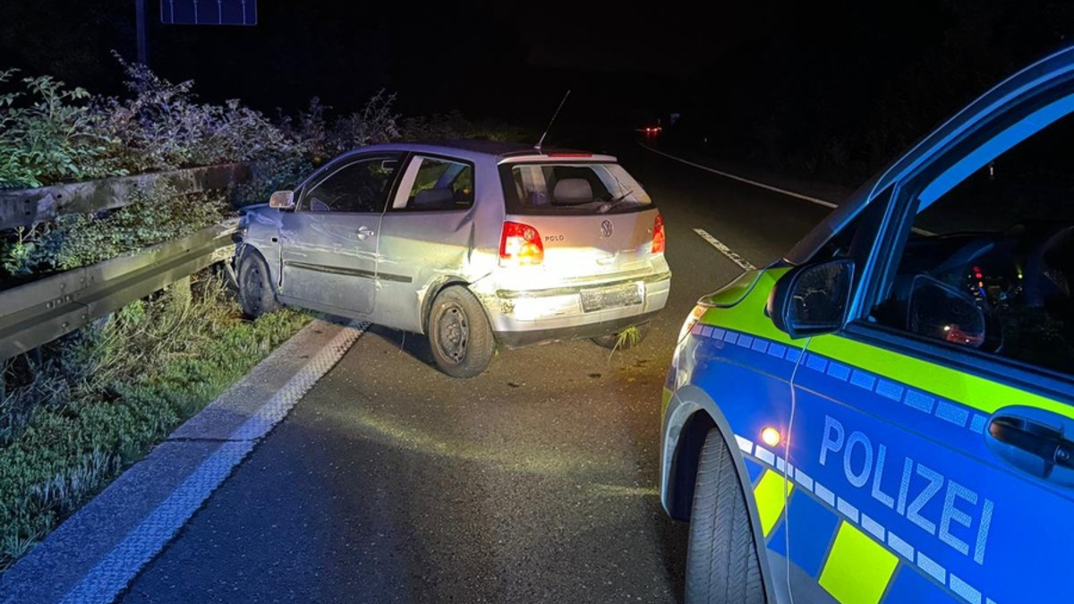 FW-EN: Nächtlicher Unfall auf Autobahn - Foto: presseportal.de