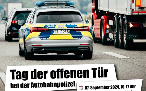 API-TH: Tag der offenen Tür der Autobahnpolizei Thüringen - Foto: presseportal.de