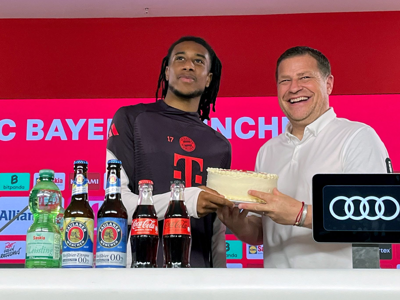 Bayerns Neuzugang Michael Olise will in München ähnlich auftrumpfen wie zuletzt mit Frankreich bei den Olympischen Spielen. - Foto: Christian Kunz/dpa