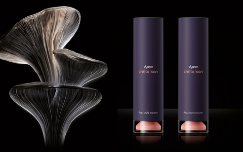 Neue Haarpflege-Technologie Dyson Chitosan / Dyson vereint Ingenieurskunst mit Beauty-Innovation und lanciert seine ersten Produkte, die Haarpflege mit Styling verbinden - Foto: presseportal.de