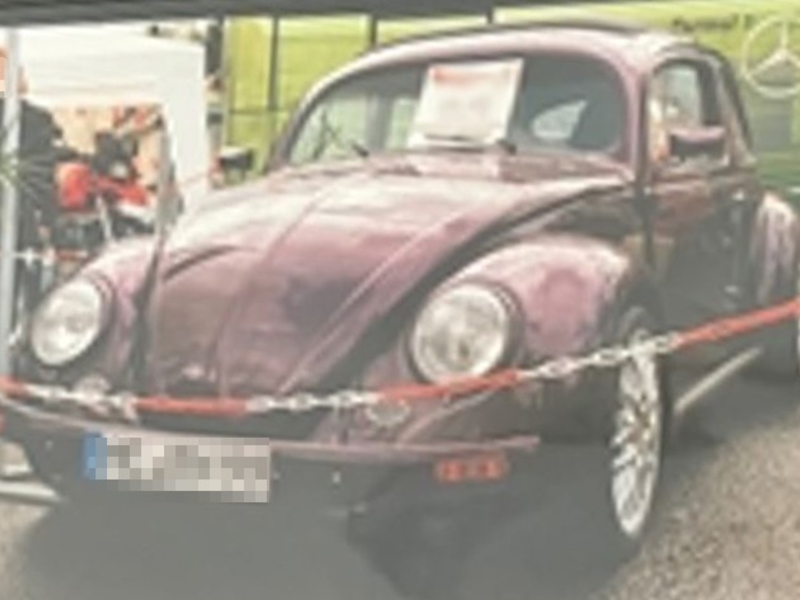POL-ME: Lilafarbener VW Käfer aus Garage gestohlen - die Polizei ermittelt - Haan - 2408057 - Foto: presseportal.de