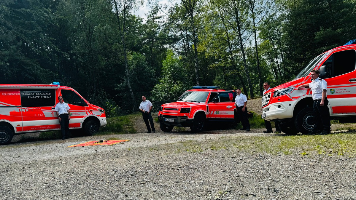 FW-GL: Feuerwehr Bergisch Gladbach: Neue Offroad-Fahrzeuge für verbesserte Sicherheit und schnellere Hilfeleistung - Foto: presseportal.de