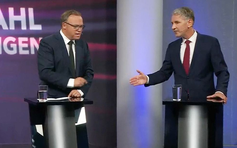 TV-Duell im MDR-Fernsehen (Archiv) - Foto: über dts Nachrichtenagentur