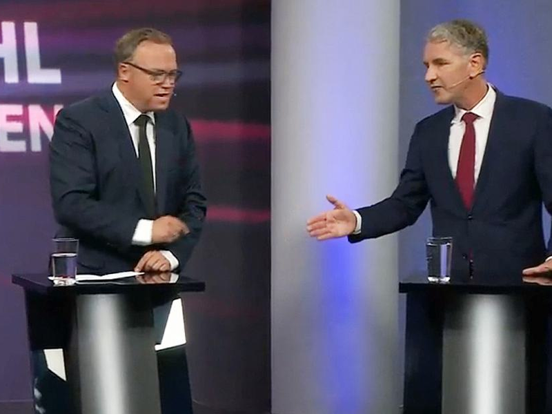 TV-Duell im MDR-Fernsehen (Archiv) - Foto: über dts Nachrichtenagentur