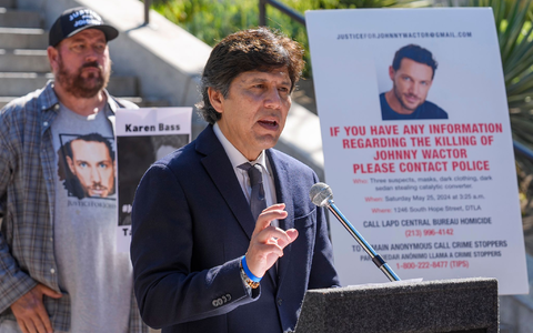 Johnny Wactor wurde nachts in Los Angels auf der StraĂe erschossen. - Foto: Damian Dovarganes/AP/dpa Johnny Wactor wurde nachts in Los Angels auf der StraĂe erschossen. - Foto: Damian Dovarganes/AP/dpa