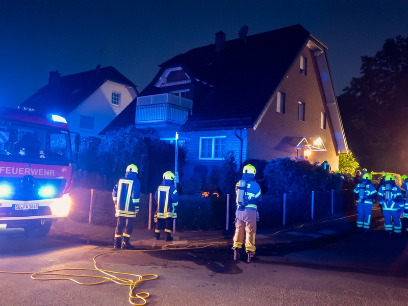 FW Wachtberg: Stark verrauchtes Gebäude in Wachtberg-Adendorf - Foto: presseportal.de