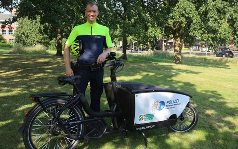 POL-VIE: Gemeinsame Meldung von VHS Kreis Viersen und Polizei Viersen: Erstes Lastenradtraining im Kreis - Foto: presseportal.de