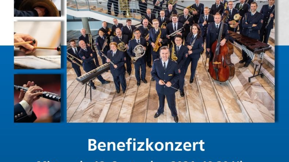 POL-HM: Benefizkonzert des Polizeiorchesters in der Klosterkirche Amelungsborn - Foto: presseportal.de