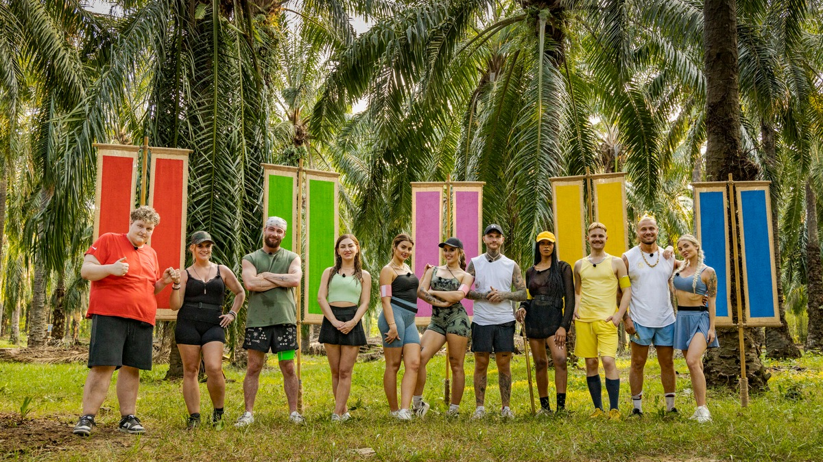 Ehrenmannrius Valentina Principessa Umut Jana-Maria Vanessa Jenny Flocke Liliana Aaron Eric Sabrina Good Luck Guys - Foto: SEVEN.ONE/JOYN/Richard Hübner, presseportal.de