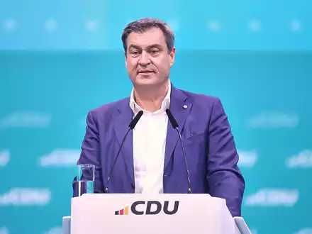 Markus Söder bei CDU-Parteitag (Archiv) - Foto: über dts Nachrichtenagentur