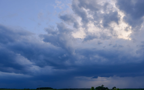 Regen und Sturm erwartet. (Archivbild) - Foto: Patrick Pleul/dpa