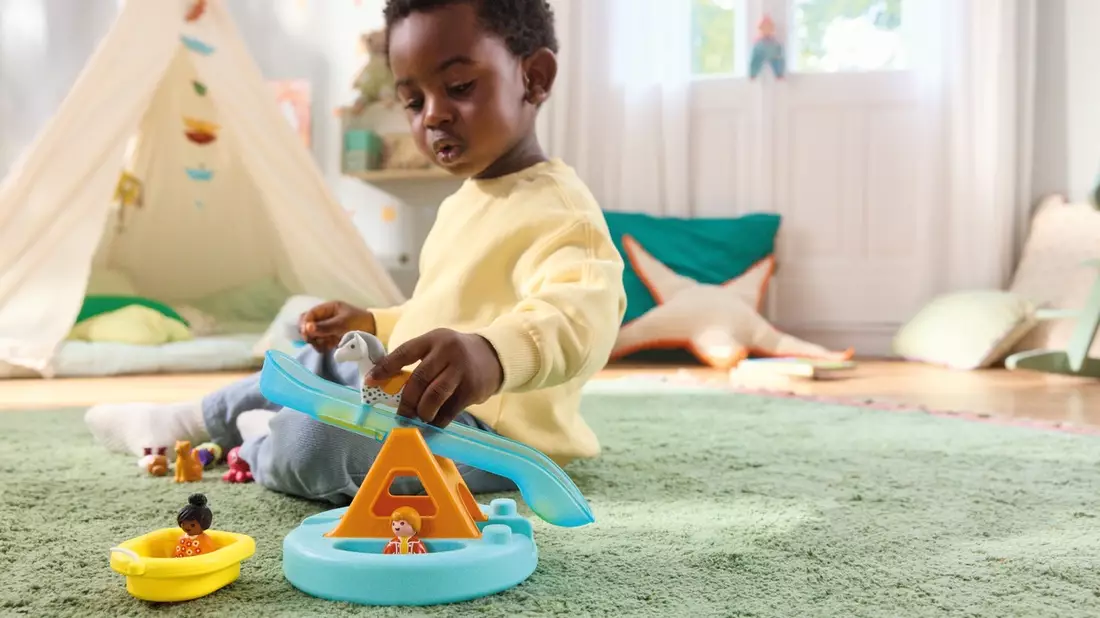 Jetzt neu: unendlicher Spielspaß für Kleinkinder mit PLAYMOBIL JUNIOR aus pflanzenbasierten Materialien - Bild: presseportal.de