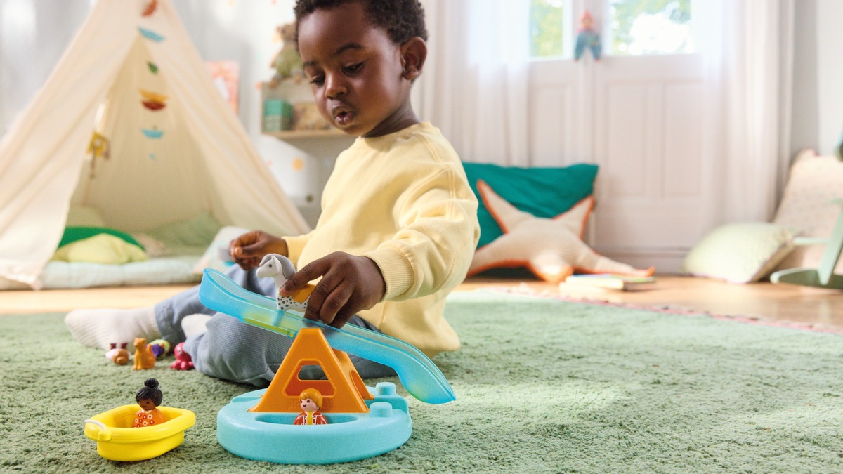 Jetzt neu: unendlicher Spielspaß für Kleinkinder mit PLAYMOBIL JUNIOR aus pflanzenbasierten Materialien - Foto: presseportal.de