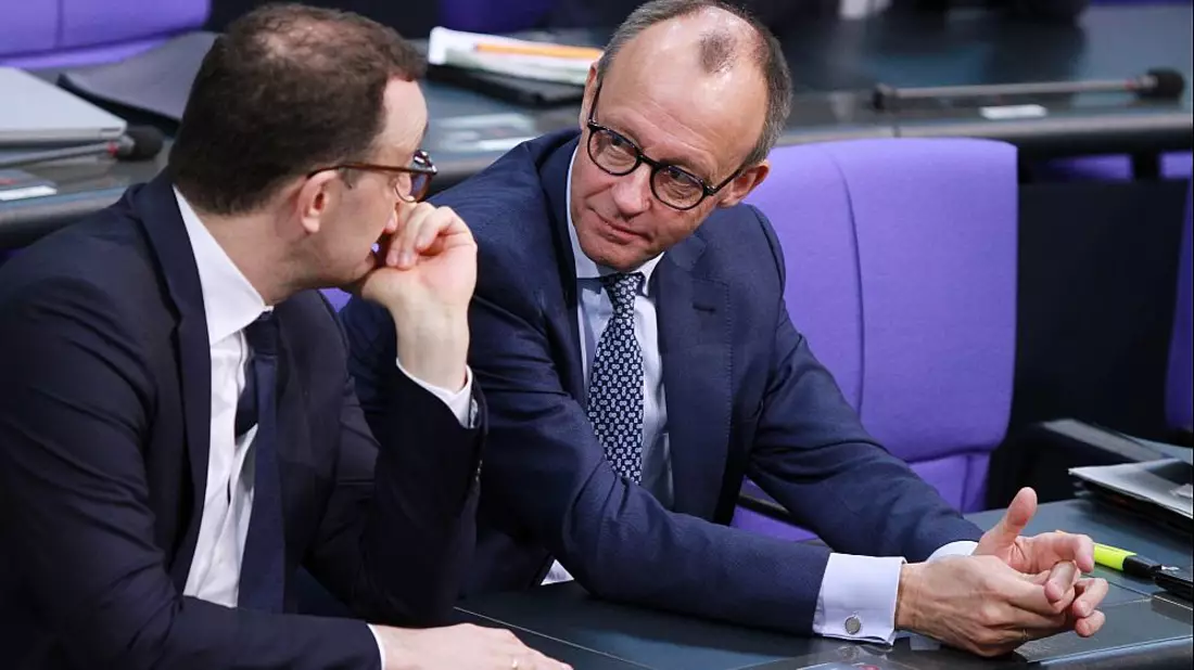 Jens Spahn und Friedrich Merz (Archiv) - Bild: über dts Nachrichtenagentur