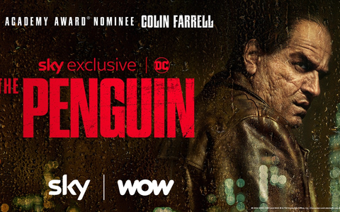 Neues Keyart von The Penguin mit Colin Farrell veröffentlicht - ab 20. September bei Sky und WOW - Foto: presseportal.de