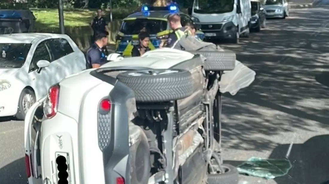 FW-BO: Verkehrsunfall auf der Stockumer Straße - Bild: presseportal.de