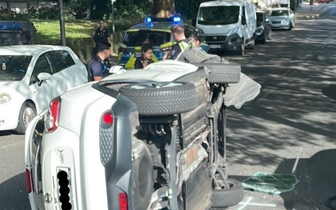 FW-BO: Verkehrsunfall auf der Stockumer Straße - Foto: presseportal.de