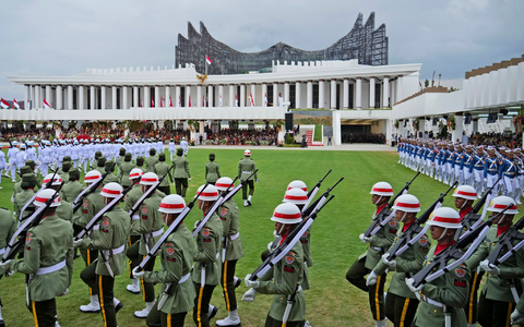 Bis die Hauptstadt weitestgehend fertig ist, könnten noch 20 Jahre vergehen.  - Foto: Achmad Ibrahim/AP/dpa