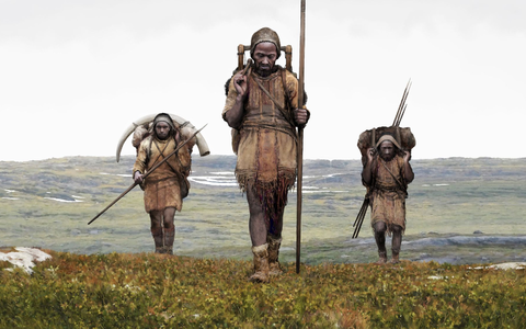 Eiszeit-Europäer mussten tiefgreifende Konsequenzen aus dem damaligen Klimawandel ertragen. - Foto: Tom Björklund/dpa