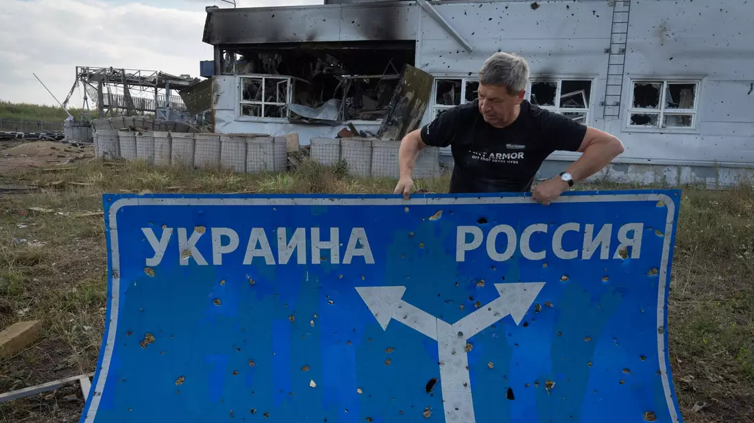 Die Ukraine sieht den Kursk-Vorstoß als Erfolg an. (Archivbild) - Bild: Uncredited/AP/dpa