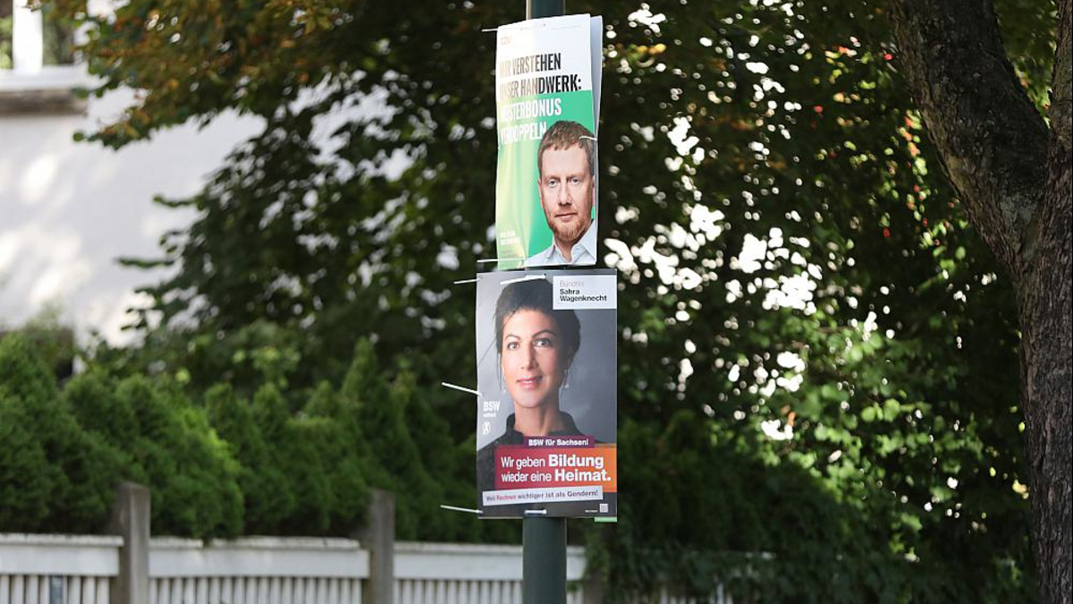 Wahlplakate von CDU und BSW zur Landtagswahl in Sachsen (Archiv) - Foto: über dts Nachrichtenagentur