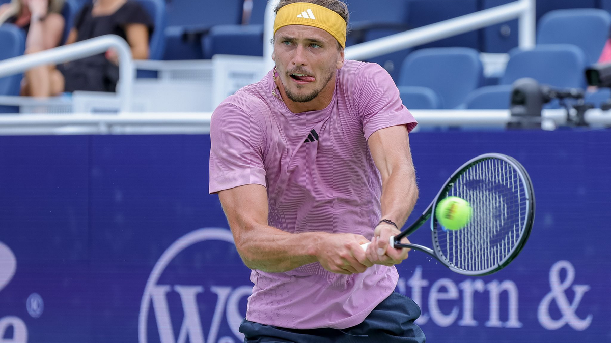 Alexander Zverev trifft im Halbfinale in Cincinnati auf Jannik Sinner. - Foto: Scott Stuart/ZUMA Press Wire/dpa
