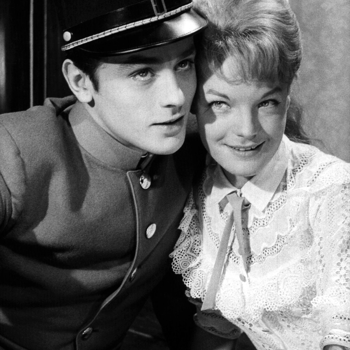 Romy Schneider wählte Delon für eine Filmrolle aus. - Foto: dpa