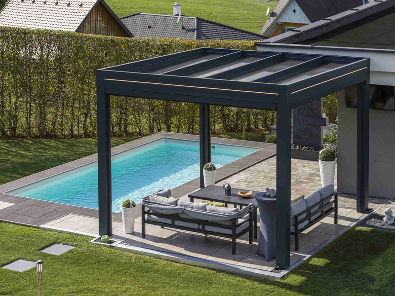 Wetter- und sonnengeschützter Garten-Genuss - Foto: presseportal.de