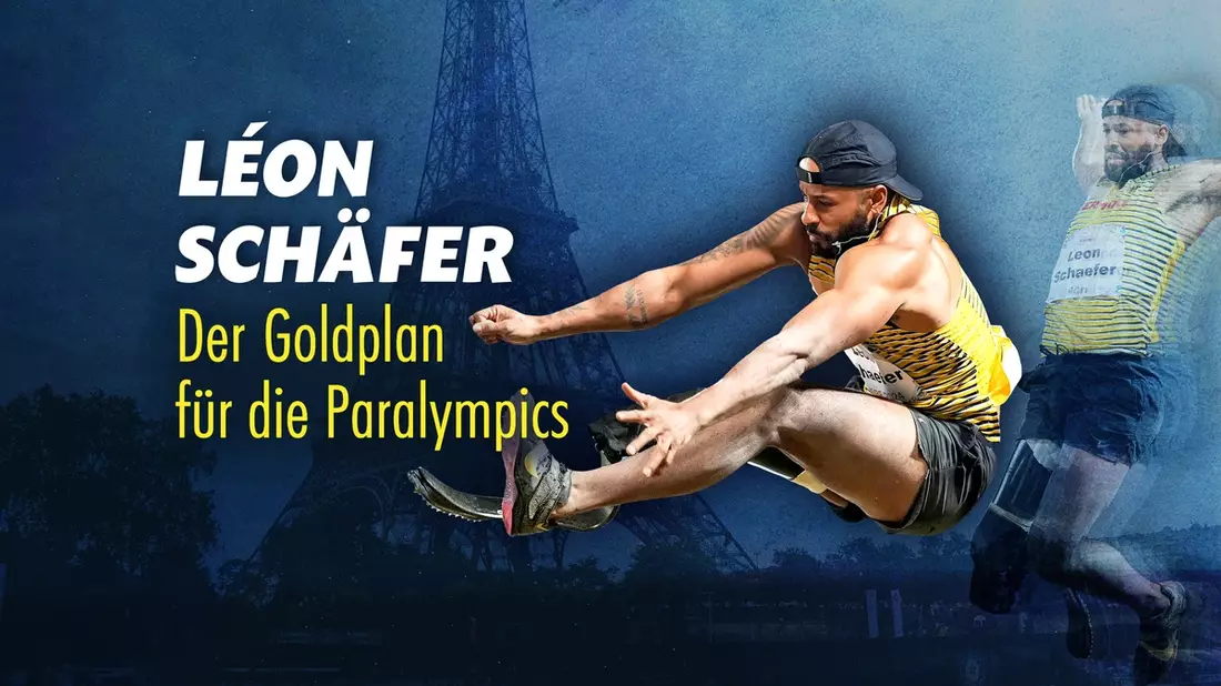 Sportclub Story: ein Porträt über Para-Leichtathlet Léon Schäfer / Sportclub Story Jetzt erst recht: Léon Schäfers Goldplan für die Paralympics - Bild: presseportal.de