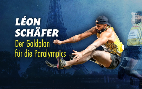 Sportclub Story: ein Porträt über Para-Leichtathlet Léon Schäfer / Sportclub Story Jetzt erst recht: Léon Schäfers Goldplan für die Paralympics - Foto: presseportal.de