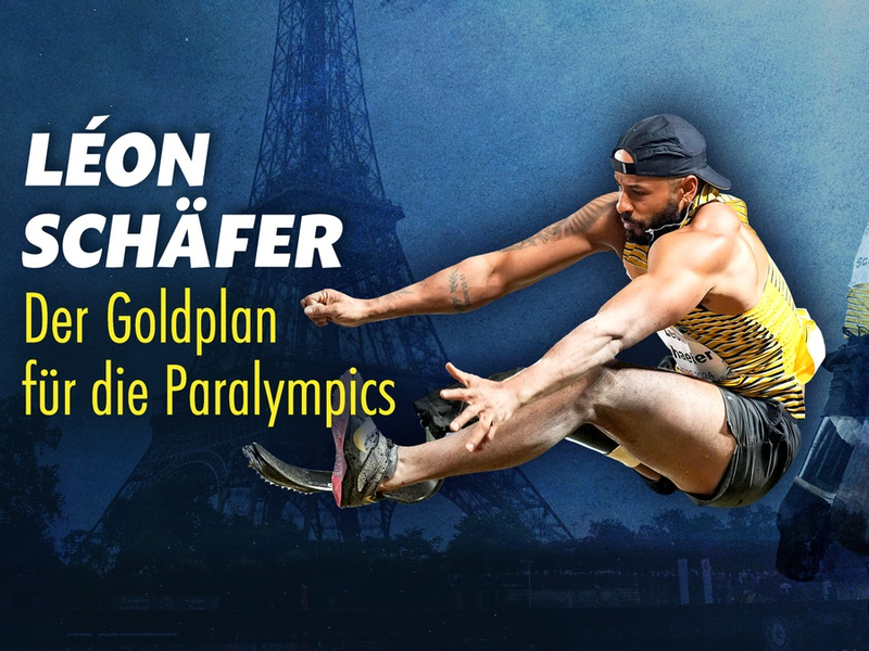 Sportclub Story: ein Porträt über Para-Leichtathlet Léon Schäfer / Sportclub Story Jetzt erst recht: Léon Schäfers Goldplan für die Paralympics - Foto: presseportal.de