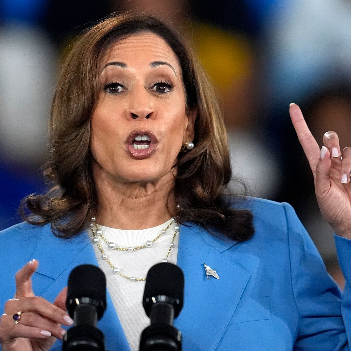 Bei der Zusammenkunft richten sich alle Augen auf Kamala Harris. (Archivbild) - Foto: Mike Stewart/AP/dpa