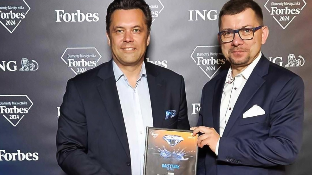 BALTYKGAZ in polnische Forbes Diamonds Liste 2024 aufgenommen - Foto: presseportal.de