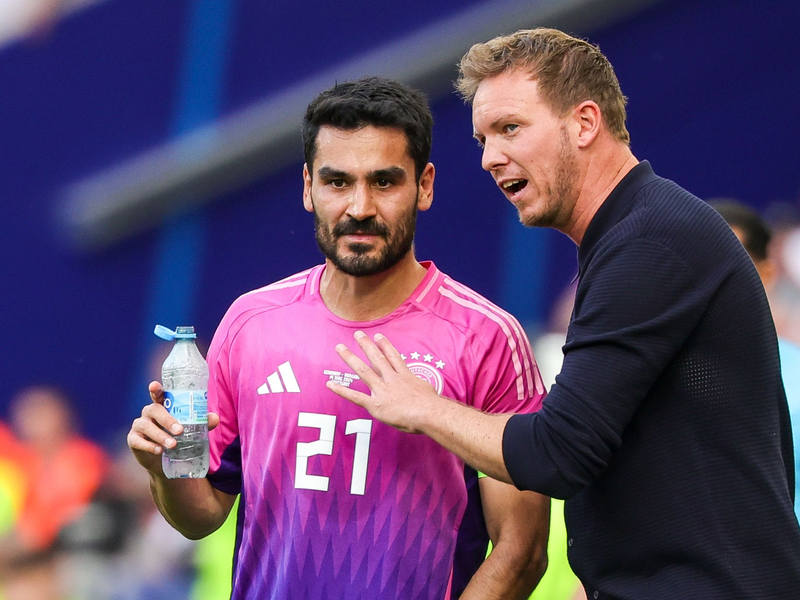 Julian Nagelsmann wird seinen früheren Kapitän Ilkay Gündoga in der DFB-Elf vermissen. - Foto: Christian Charisius/dpa