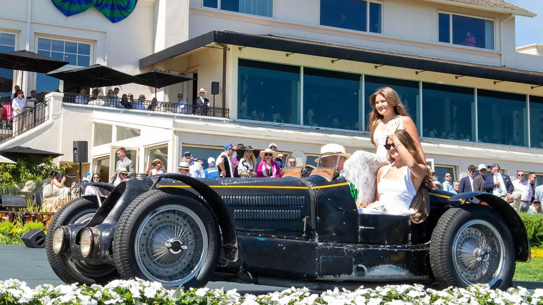 Mit dem Schweizer Sammler Fritz Burkard gewann erstmals ein Europäer den prestigeträchtigen Concours d'Elegance. - Bild: Andrej Sokolow/dpa