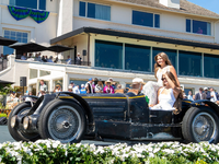 Mit dem Schweizer Sammler Fritz Burkard gewann erstmals ein EuropÀer den prestigetrÀchtigen Concours d'Elegance. - Foto: Andrej Sokolow/dpa