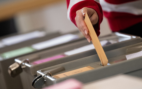 Eine Woche vor den Landtagswahlen in Thüringen und Sachsen sieht eine neue Umfrage des Instituts Insa für die «Bild» die AfD in beiden Ländern vorn. (Symbolbild) - Foto: Marijan Murat/dpa