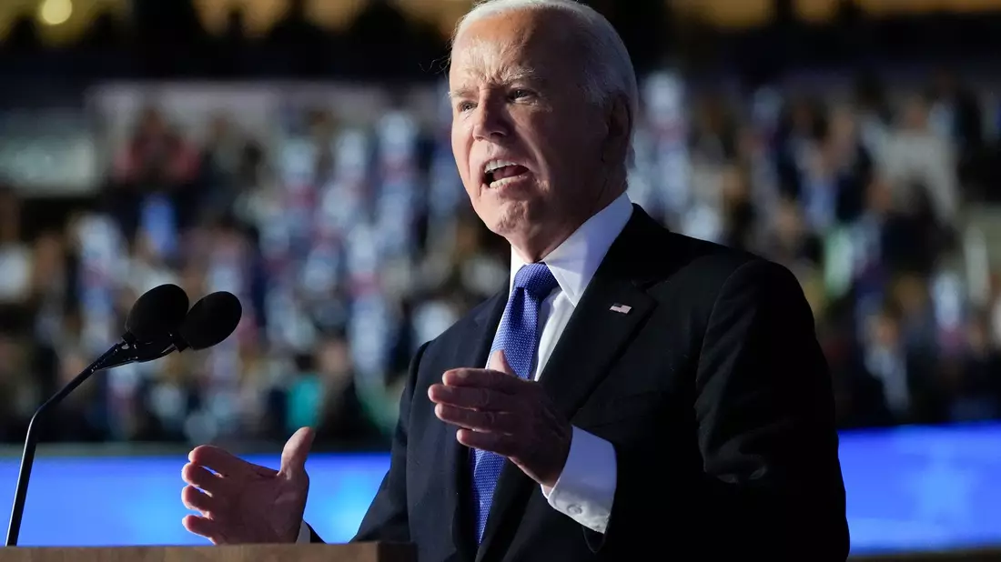 US-Präsident Joe Biden: «Es war die Ehre meines Lebens, als euer Präsident zu dienen.» - Bild: Stephanie Scarbrough/AP/dpa