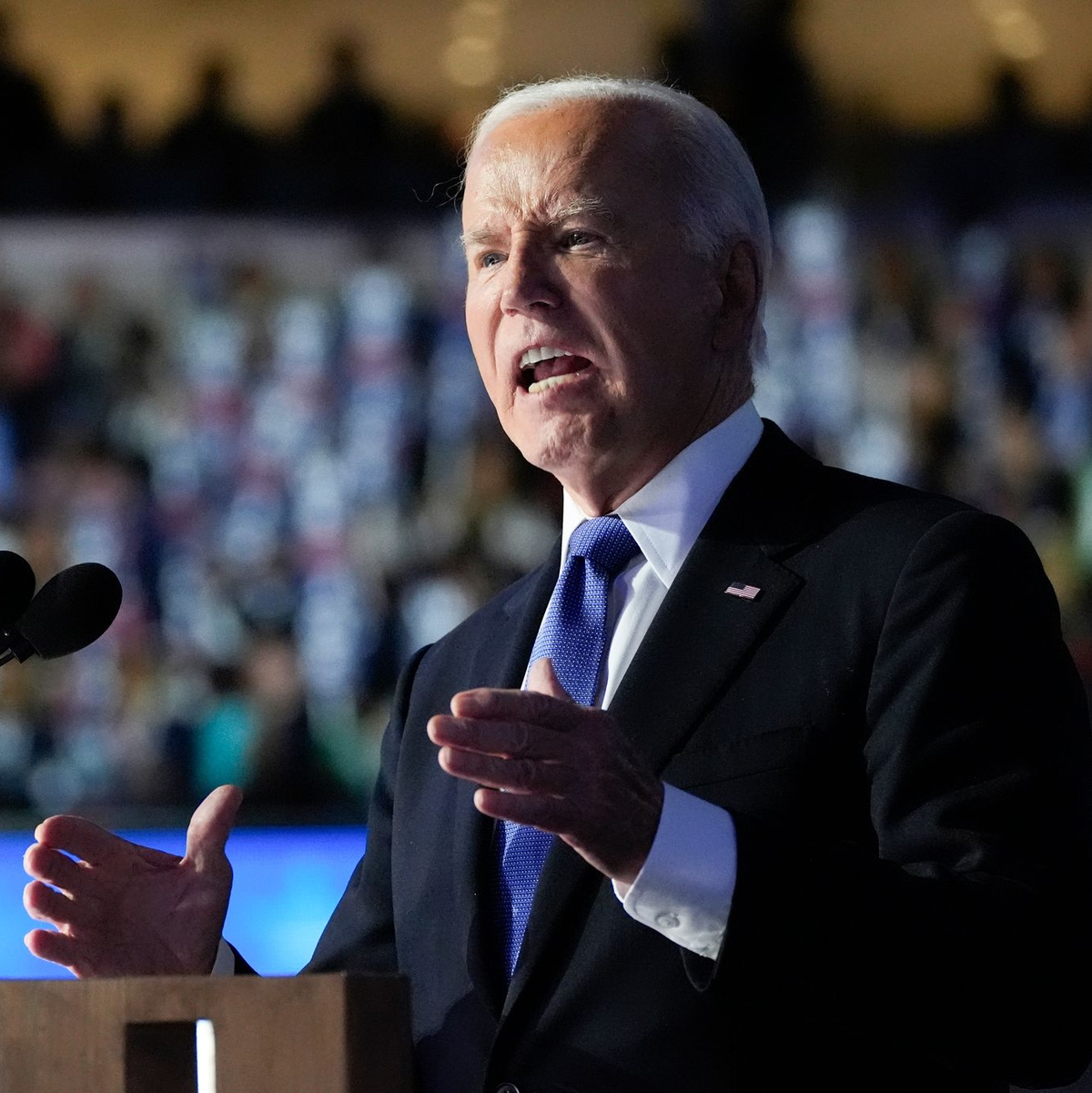 US-Präsident Joe Biden: «Es war die Ehre meines Lebens, als euer Präsident zu dienen.» - Foto: Stephanie Scarbrough/AP/dpa