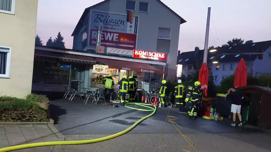 FW-EN: Brennt Friteuse in einer Pizzeria, Prinzenstr. - Bild: presseportal.de