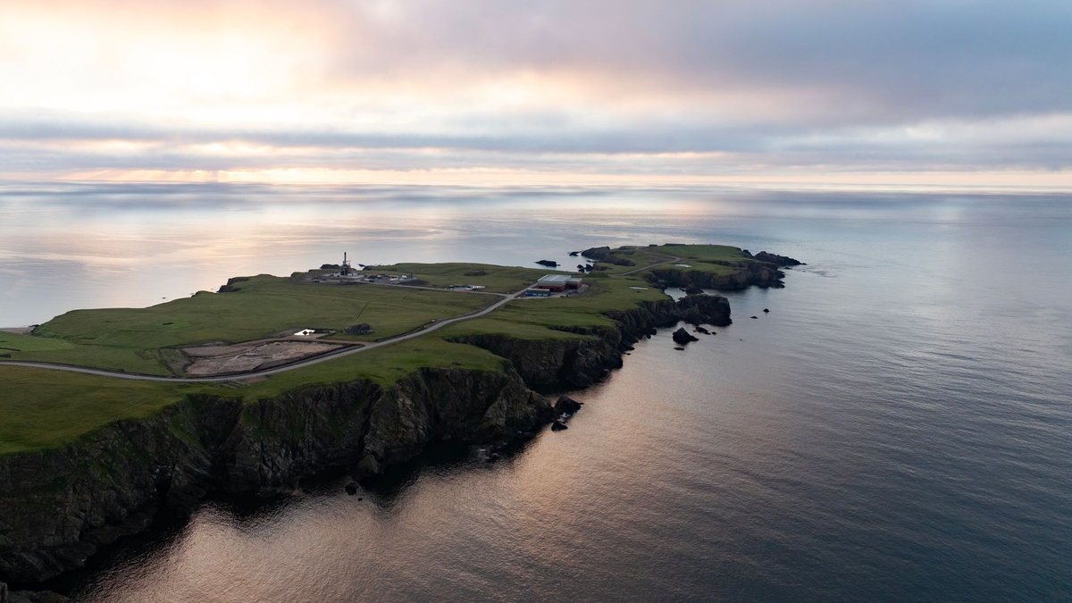 Der Spaceport liegt auf der nördlichsten britischen Insel. - Foto: ---/Shetlandspacecentre/dpa