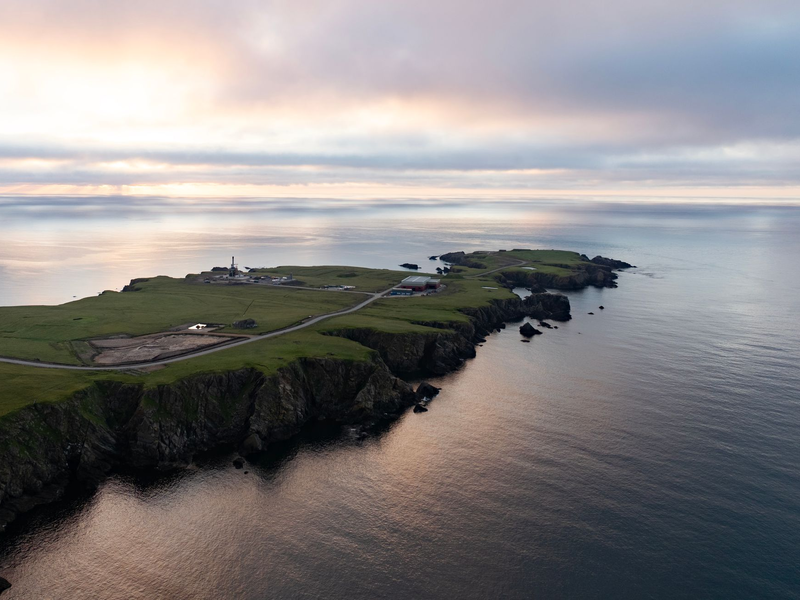 Der Spaceport liegt auf der nördlichsten britischen Insel. - Foto: ---/Shetlandspacecentre/dpa