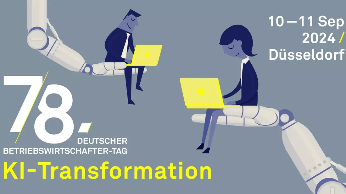 78. DEUTSCHER BETRIEBSWIRTSCHAFTER-TAG / KI-Transformation / Eine neue Ära der Betriebswirtschaft / 10./11. September 2024 - Düsseldorf / betriebswirtschafter-tag.de - Bild: presseportal.de